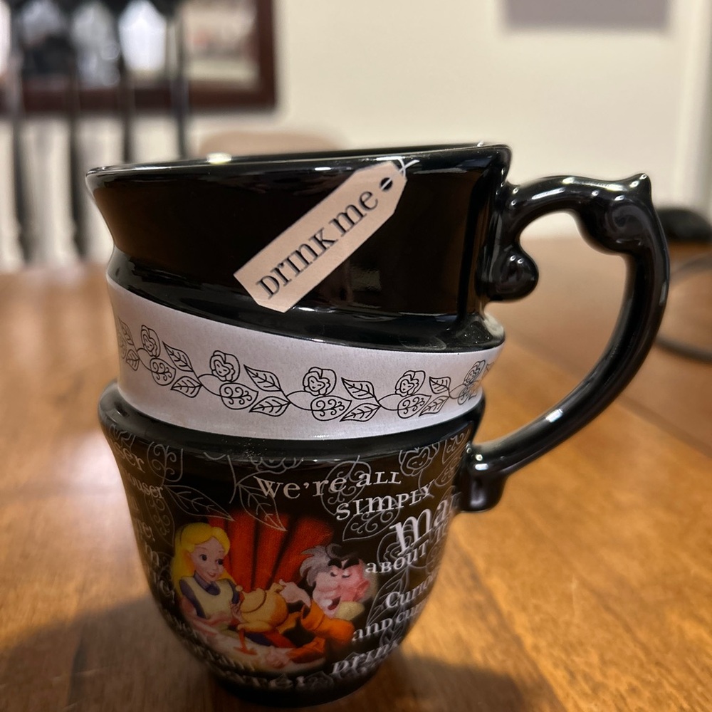 Alice in Wonderland Stacked Teacup Set